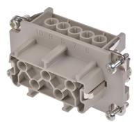 10193000 EPIC Heavy Duty Power Connector Module, 16A, Female, H-BE Series, 10 Contacts