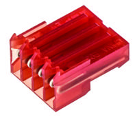 3-640440-4 TE Connectivity 4-Way IDC Connector Socket for Cable Mount, 1-Row