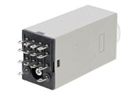 h3y-4-dc24-30s Omron H3Y-4 Series DIN Rail, Surface Mount Timer Relay, 24V dc, 4-Contact, 1 → 30s, 1-Function, 4PDT