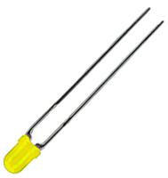 l-937yyd Kingbright2.5 V Yellow LED 3mm Through Hole, L-937YYD
