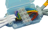 htcb-connector-box HellermannTyton Terminal Strip, 15A