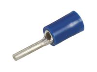 452-647a RS PRO Insulated, Tin Crimp Pin Connector, 1.5mm² to 2.5mm², 16AWG to 14AWG, 1.9mm Pin Diameter, 12mm Pin Length, Blue