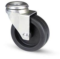 631-176 RS PRO Swivel Castor Wheel, 55kg Capacity, 75mm Wheel