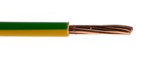 20147721 Prysmian 6491X Series Green/Yellow 10 mm² Hook Up Wire, 7/1.35 mm, 100m,