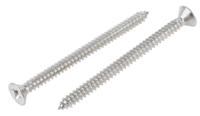 797-6175 RS PRO Plain Stainless Steel Countersunk Head Self Tapping Screw, N°10 x 2.1/2in Long 65mm Long