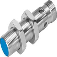 sien-m12b-ps-s-l Festo Inductive Threaded Barrel Proximity Sensor, M12, 2 mm Detection, PNP NO, 10 → 30 V dc