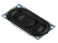 756-4615 RS PRO 4Ω 2W Miniature Speaker, 40 x 20 x 5.8mm