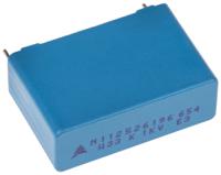 b32654a0334k000 EPCOS B32653 Polypropylene Film Capacitor, 1 kV dc, 250 V ac, ±10%, 330nF, Through Hole