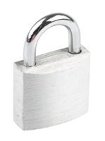 827-4417 RS PRO Key Aluminium Safety Padlock, 5mm Shackle, 27mm Body