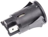 sp6028c1g0000 Molveno Illuminated Push Button Switch, Latching, Panel Mount, 25mm Cutout, DPST, Red LED