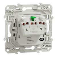 s520059 Schneider Electric White 1 Gang Plug Socket, 2 Poles, 16A, Type E - French