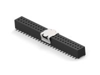1mm-r-d25-vs-00-f-trp TE Connectivity 1MM-R Series Vertical Board Mount PCB Socket, 50-Contact, 2-Row, 1mm Pitch, Surface Mount Termination