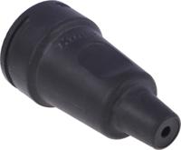 180916009 Kopp Europe Mains Connector, 16A Black, Cable Mount Rubber, 250 V