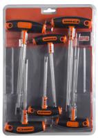 903t-2 Bahco 6-Piece Torx Key Set, T Shape, Long Arm