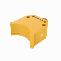 ni4-ds20-2ap6x2-h1141 Turck Inductive Block Proximity Sensor, M12, 4 mm Detection, PNP NO, 10 → 30 V dc