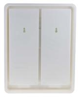 787-3530 RS PRO Wall Mounted Eyewash Dispenser, 25 x 20 ml