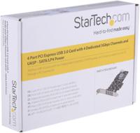 pexusb3s44v StarTech.com 4 Port USB A PCIe USB 3.0  Card