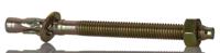 264-6410 RS PRO Carbon Steel Through Bolt M8 x 100mm, 8mm Fixing Hole
