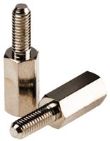 304310040050 Essentra Standoff, M3 Thread, 10mm Body, Brass, Male/Female