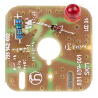 831839001-gdme-led-24-rd Hirschmann Function Indicator for use with GDM Series Rectangular Connector