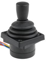3140se6240 APEM 2-Axis Contactless Joystick Conical, Hall Effect, IP65 5V