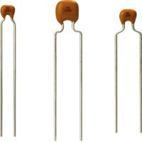 k104k15x7rf5tl2 Vishay 100nF MLCC, 50V dc V, ±10% , Through Hole