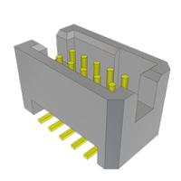 tfm-105-02-s-d-tr Samtec TFM Series Vertical Surface, Through Hole PCB Header, 10 Contact(s), 1.27 mm Pitch, 2 Row, Shrouded
