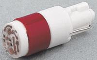 209-686 RS PRO Red LED Indicator Lamp, 24V ac/dc, Wedge Base, 5.46mm Diameter, 24mcd