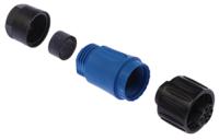 c01620d00310010 Amphenol Industrial Circular Connector, 3 Contacts, Cable, Standard Connector, Socket, Female, IP67, Ecomate M Series