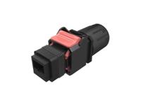 ndhr100 Amphenol Communications Solutions NDH Series Plug Ethernet Connector, Push-Pull, Cat5e
