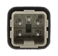 09200042611 HARTING Heavy Duty Power Connector Insert, 10A, Male, Han A Series, 4 Contacts