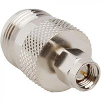 242112 Amphenol RF Coaxial Adapter N Jack to SMA Plug