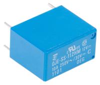 oje-ss-112hm000 TE Connectivity PCB Mount Power Relay, 12V dc Coil, 10A Switching Current, SPST