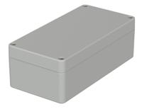 02220094 Bopla Euromas Series Light Grey Polycarbonate V0 Enclosure, IP66, IK07, Light Grey Lid, 160 x 80 x 55mm
