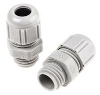 53111400 Lapp SKINTOP Series Grey Polyamide Cable Gland, M12 Thread, 3.5mm min., 7mm max., IP68, IP69