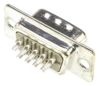 09670095604 HARTING 9 Way Panel Mount D-sub Connector Plug, 2.77mm Pitch