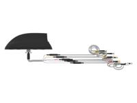 l001044-01 TE Connectivity L001044-01 Whip Multiband Antenna with SMA, SMA RP Connector, 5G, GNSS, Wi-Fi