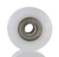 4385-cc LAG White Polyamide Hygienic, Low Rolling Resistance, Non-Marking Trolley Wheel, 600kg
