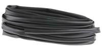 404-229 RS PRO PVC Black Cable Sleeve, 10mm Diameter, 10m Length