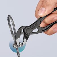 87-00-100 Knipex Cobra® XS Water Pump Pliers, 100 mm Overall, Angled, Straight Tip, 28mm Jaw
