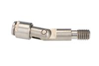248-1126 RS PRO Stainless Steel Concealed Hinge, Screw Fixing, 51.5mm x 12mm