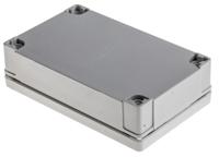 pc-10035-lg-enclosure Fibox MNX Series Grey Polycarbonate Enclosure, IP66, IP67, Grey Lid, 130 x 80 x 35mm