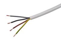 836-0754 RS PRO Fire Performance 1.5 mm² 4 Core Power Cable, H05Z1Z1-F, White, 100m