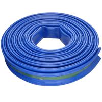 140070 TRICOFLEX TRICOFLAT PVC, Hose Pipe, 50mm ID, 54.4mm OD, Blue, 25m