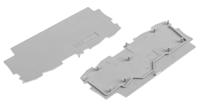 2002-1491 WAGO TOPJOB S, 2002 Series End and Intermediate Plate for Use with 2002 Series Terminal Blocks