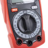 161-1625 RS PRO RS-660 Handheld Digital Multimeter, 10A ac Max, 10A dc Max, 600V ac Max