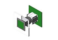 71-6110 EAO Illuminated Push Button Switch for Use with Series 71 Switches