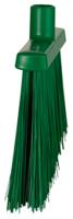 29143 Vikan Broom, Green With Polyester, Polypropylene, Stainless Steel Bristles for Food Industry, Wet Floors