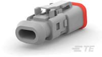 dt06-2s-tn81-2-2303815-2 Deutsch, DEUTSCH DT Automotive Connector Plug Grey 2 Way DT06-2S-TN81 / 2-2303815-2