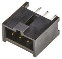 90136-1203 Molex C-Grid III Series Straight Through Hole PCB Header, 3 Contact(s), 2.54 mm Pitch, 1 Row, Shrouded